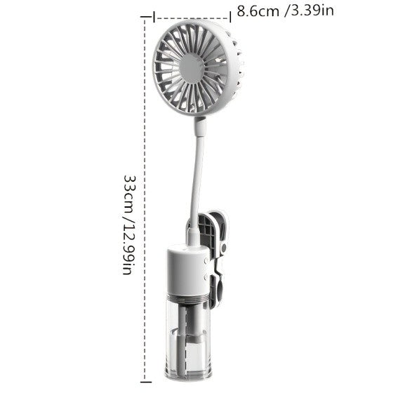 Portable Desk Fan with Mist BSS