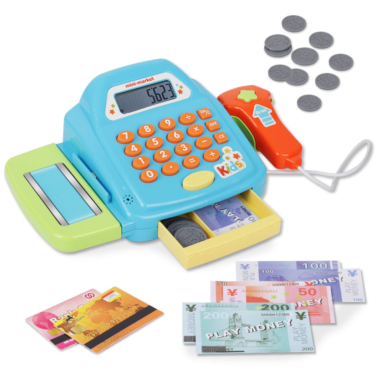 Playkidz Interactive Toy Cash Register for Kids 95-97