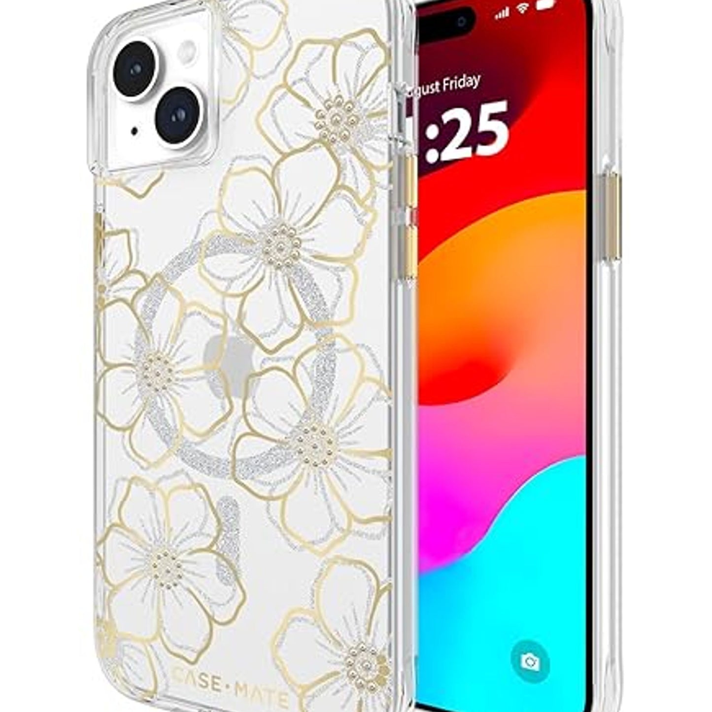 Case-Mate Floral Gems iPhone 15 Pro Max Case with MagSafe