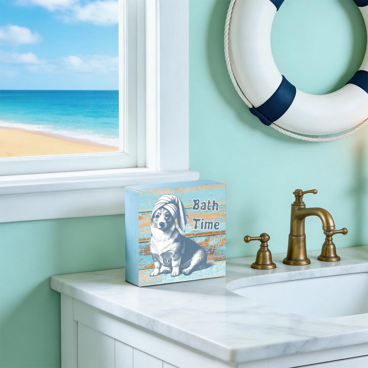 Coffee Sign Decor Sunshine Decorations for Home Office Coffees Station | Coffee Bar Decor Decorations for Home Funny Sun Table Desk Decorations Unique Housewarming Gift Ideas for Women BST202