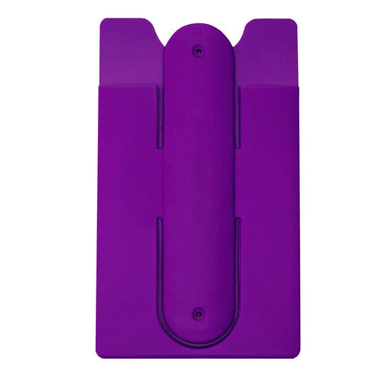 Phone Card Holder with Stand (Purple) BST220