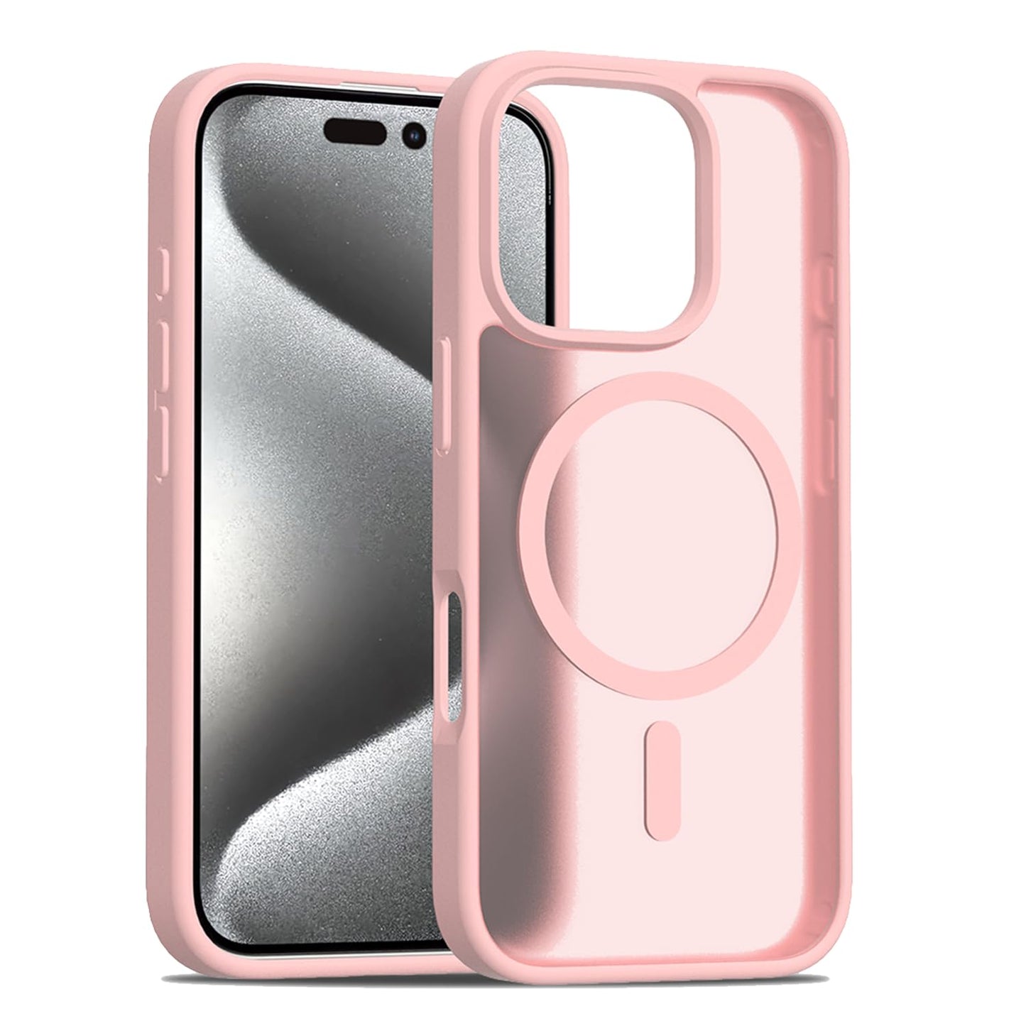 PinLiSheng for iPhone 17 Pro Max Case， Compatible with MagSafe, Shockproof Military-Grade Protection, Scratch-Resistant Back, Anti-Yellowing，Magnetic Phone Case for iPhone 17 Pro Max, Clear WN420