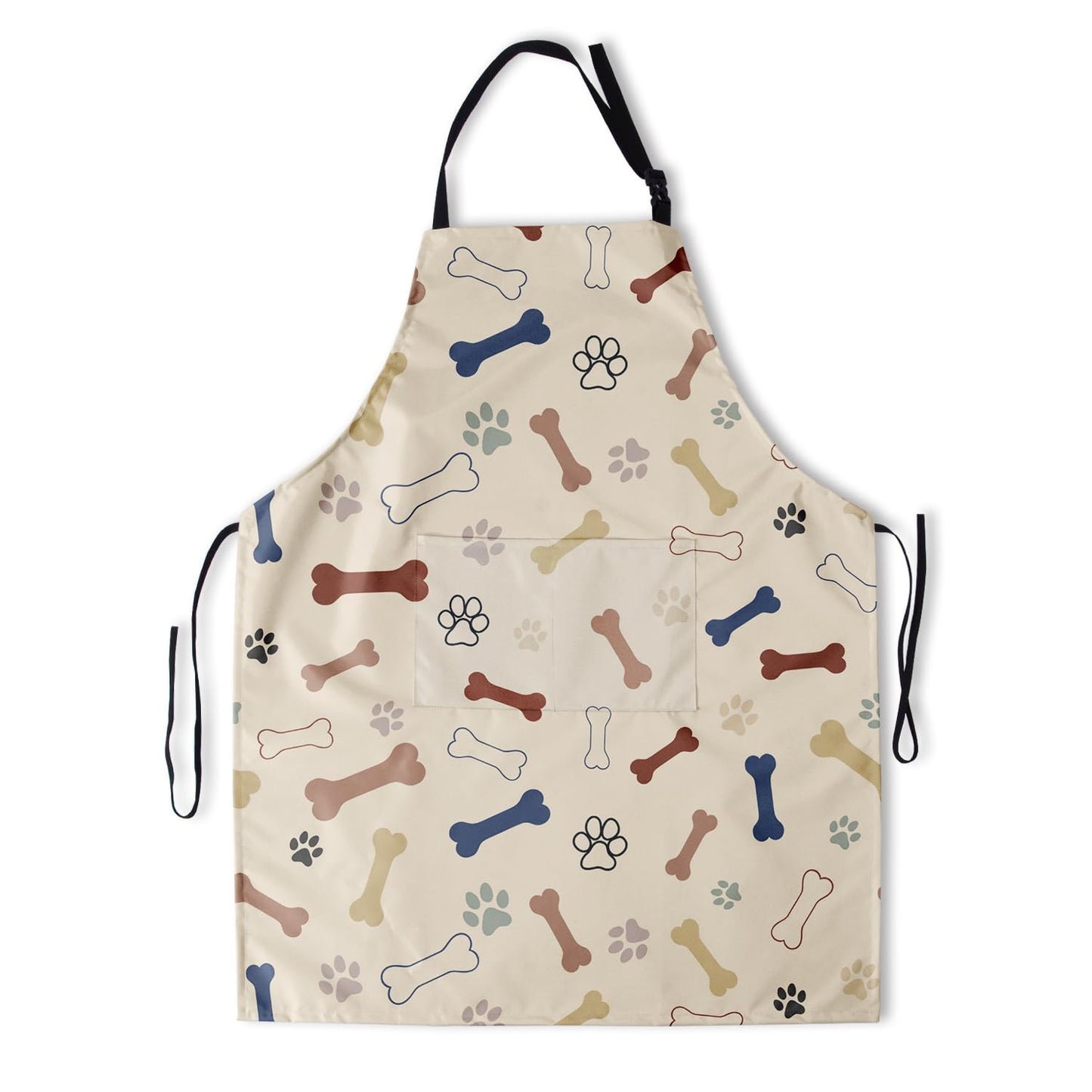 Art Apron with Pocket for Women Men | Kitchen Aprons Chef Apron for Cooking Baking BBQ Painting Gardening BST202