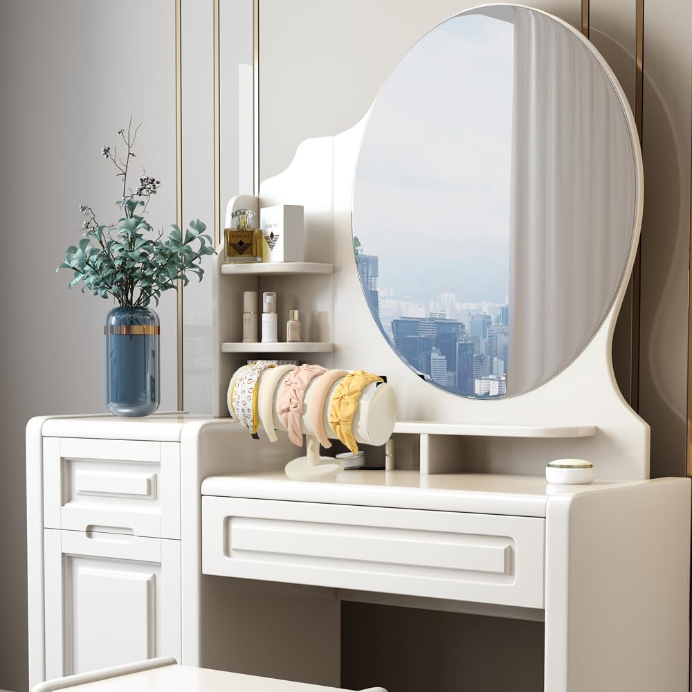 Headband Holder Organizer Tower, Soft Velvet Hairband Stand Display, Hair Hoop Accessories Storage for Home Bedroom or Store Shop Selling (Beige, T-Bar) BST202