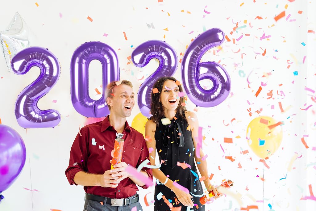 Light Brown 2026 Number Balloon, Light Brown Number Balloons 40 Inch, 2026 Balloon Birthday Decorations, 2026 Birthday Party Supplies, 2026 Graduation Party Favors, Class of 2026 Decorations BST326L