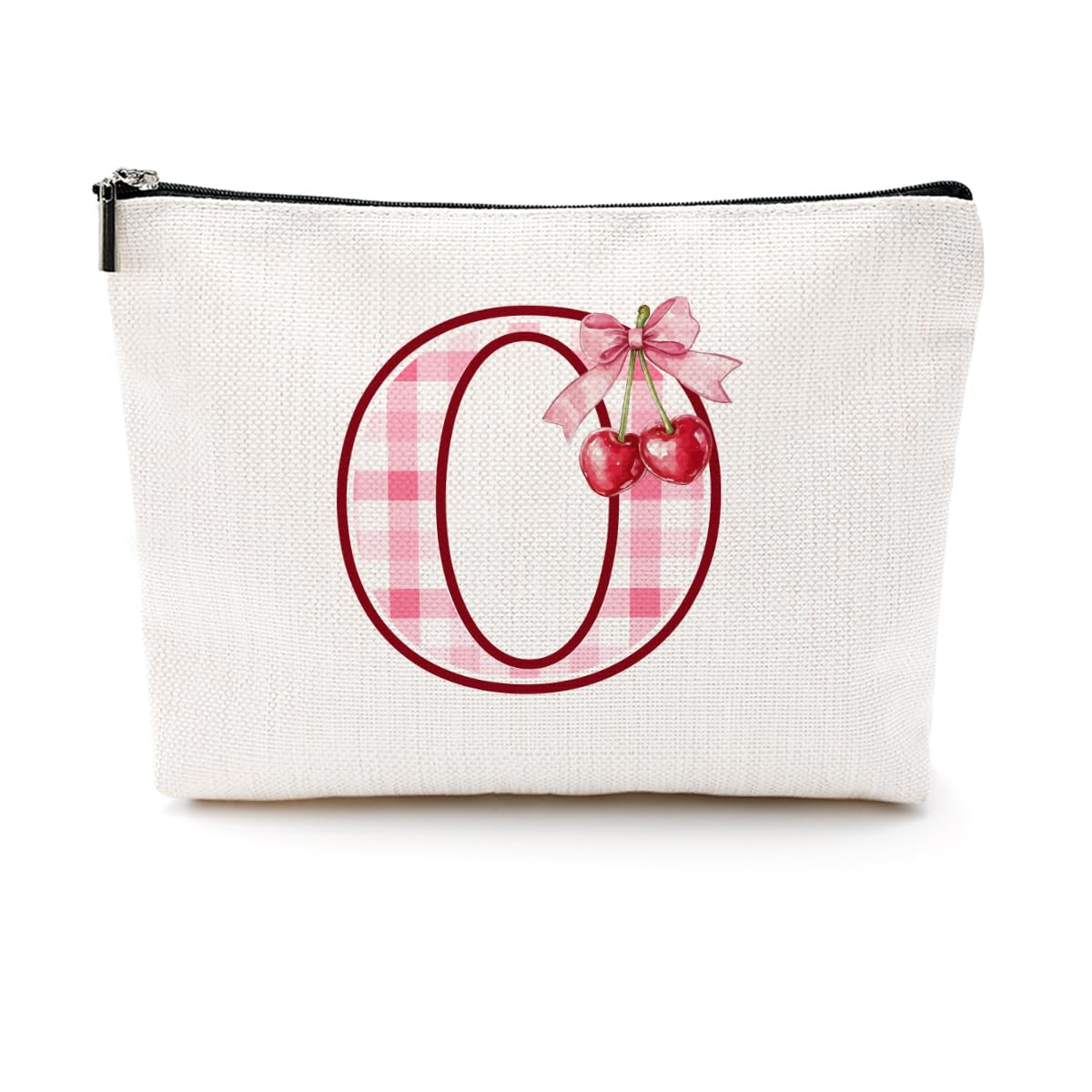 Soccer Gifts Initial Makeup Bag Soccer Girl Gifts Cosmetic Bag Letter D | Monogrammed Zipper Pouch Soccer Accessories for Girls Women Player Coaches Friend Graduation Birthday Gifts BST202
