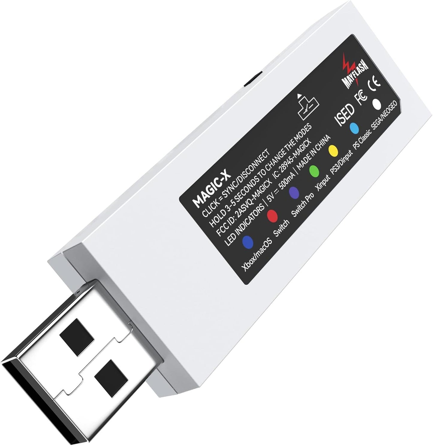 MAYFLASH Magic-X Wireless Bluetooth USB Adapter 40