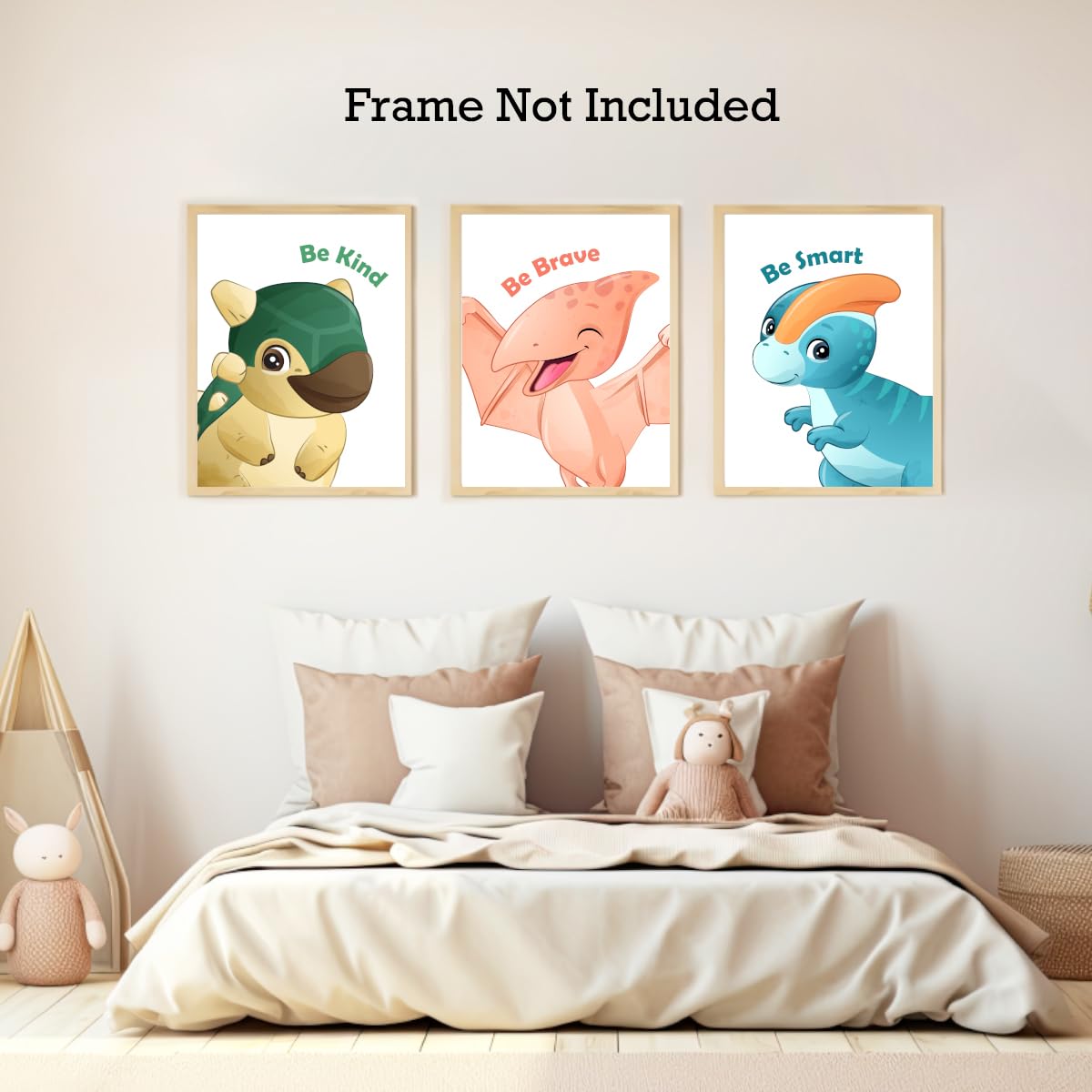 Positive Affirmations Posters for Kids,Inspirational Posters Prints Wall Art for Classroom Nursery Kids Room Home 11x14 Inch Unframed Set of 3 WN420