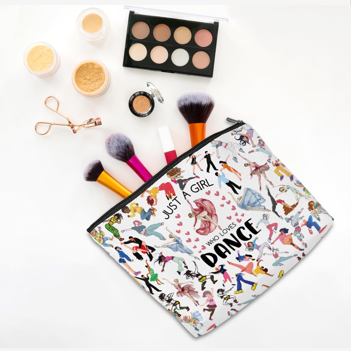 Funny Cat Gifts Makeup Bag Cat Gifts for Girls Cats Lover Cosmetic Bag | Cat Mom Gifts Cat Stuff Cosmetic Bag Toiletry Bag Zipper Pouch for Girls Female Sister Daughter Birthday Friendship BST202