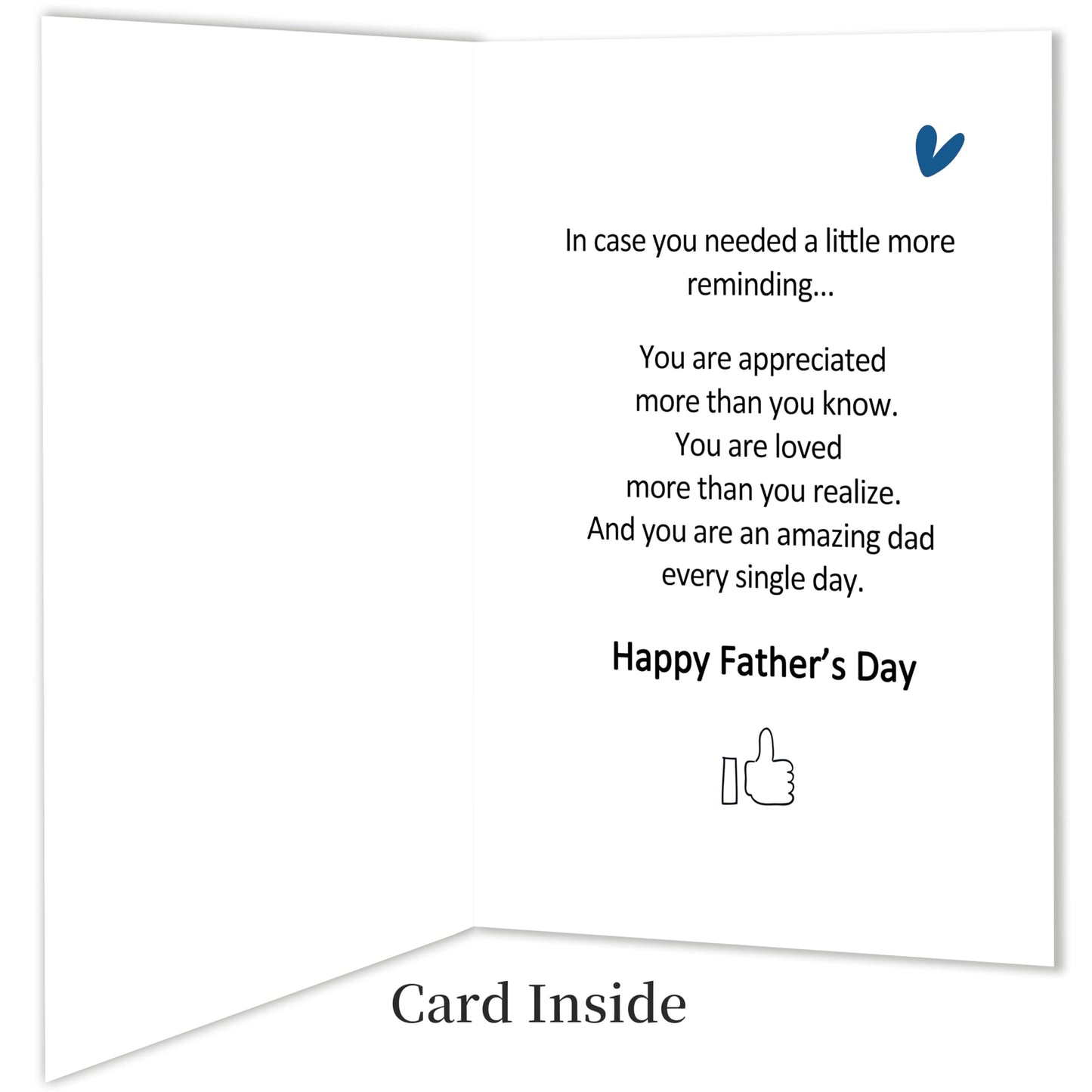 Fathers Day Card Gifts for Husband,Fathers Day Card Gifts from Wife,Happy Father's Day Cards Decorations Gifts For Husband,Heartfelt Appreciation Gift from Wife BST220