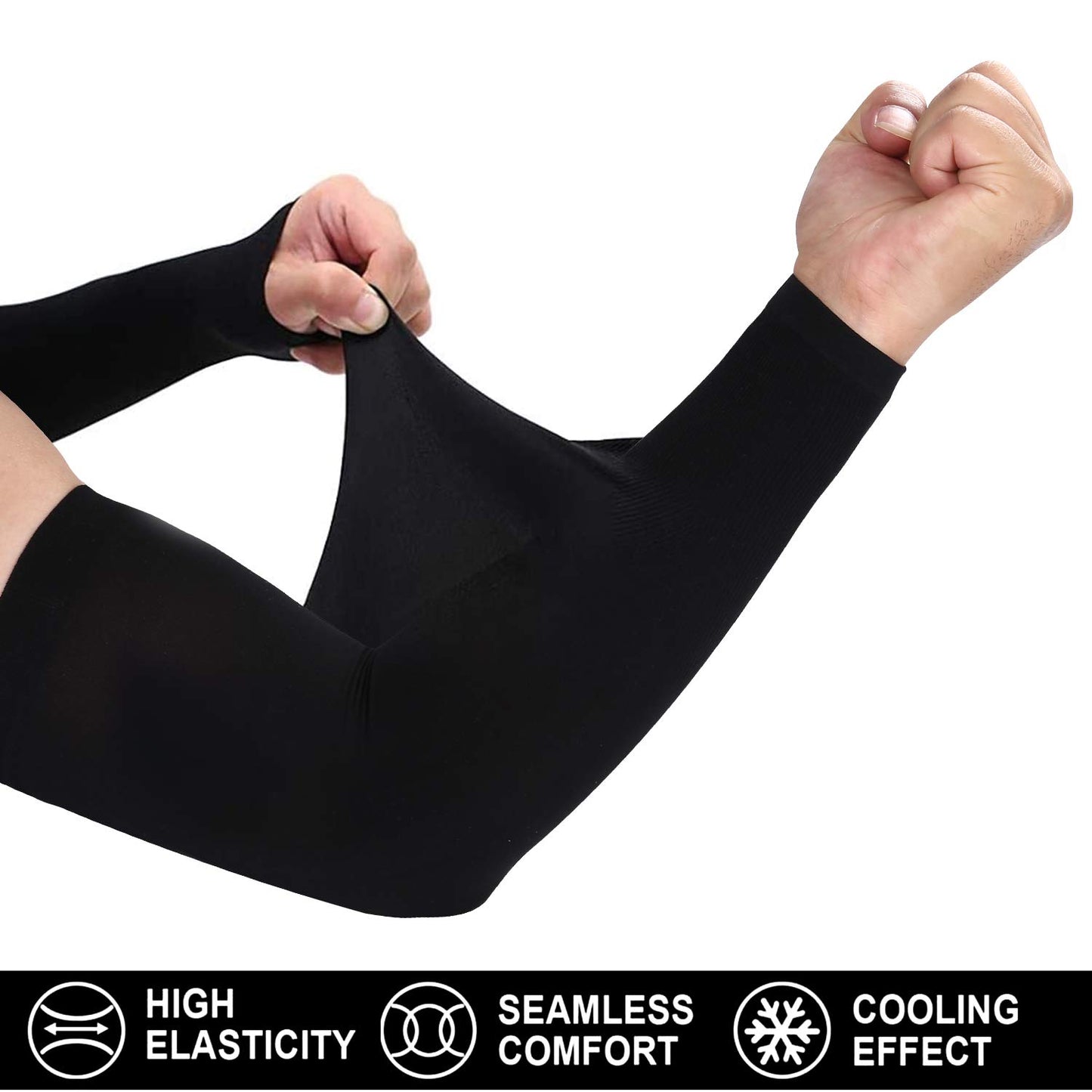 Arm Sleeves for Women Men Hand Cover Cooling Compression Arm Sleeve Tattoo Cover Up Sleeves to Cover Arm Warmers WN420