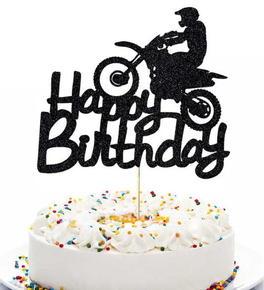 Music Happy Birthday Cake Topper，Roll Music Cake Decor Hip Hop Dancing Ball Cake Decorations，Guitar Note Birthday Party Supplies BST220