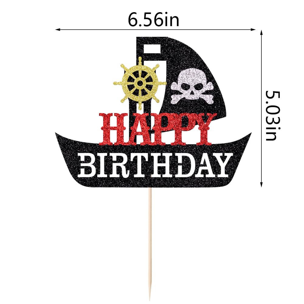 Music Happy Birthday Cake Topper，Roll Music Cake Decor Hip Hop Dancing Ball Cake Decorations，Guitar Note Birthday Party Supplies BST220