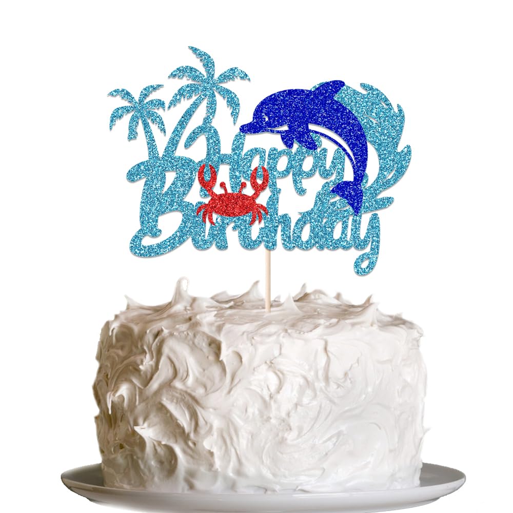 Music Happy Birthday Cake Topper，Roll Music Cake Decor Hip Hop Dancing Ball Cake Decorations，Guitar Note Birthday Party Supplies BST220