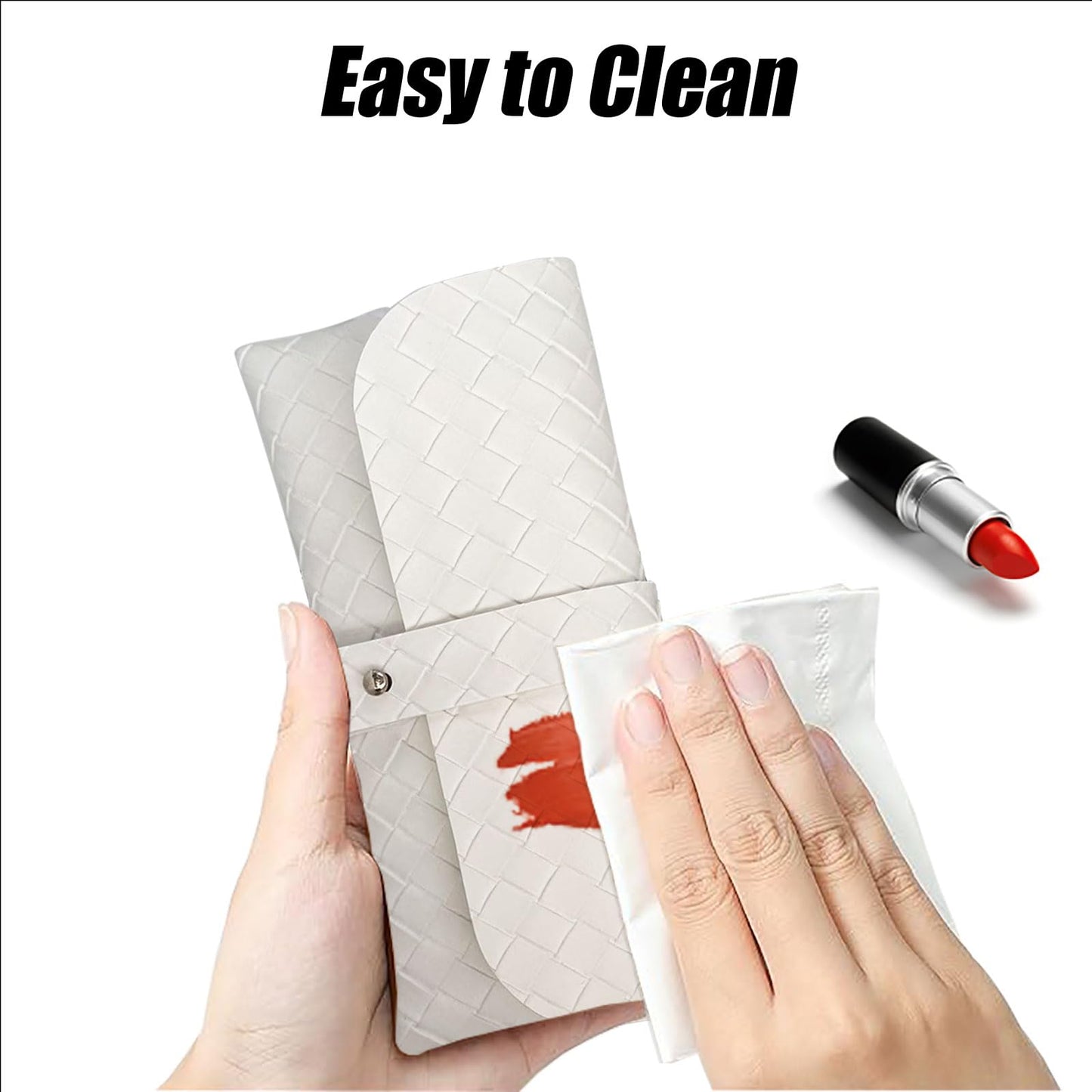 Glasses storage bag Travel sunglasses myopia glasses storage bag Fashion leather storage bag WN420