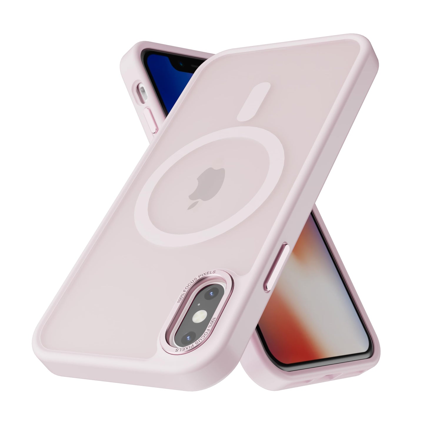PinLiSheng for iPhone 17 Pro Max Case， Compatible with MagSafe, Shockproof Military-Grade Protection, Scratch-Resistant Back, Anti-Yellowing，Magnetic Phone Case for iPhone 17 Pro Max, Clear WN420