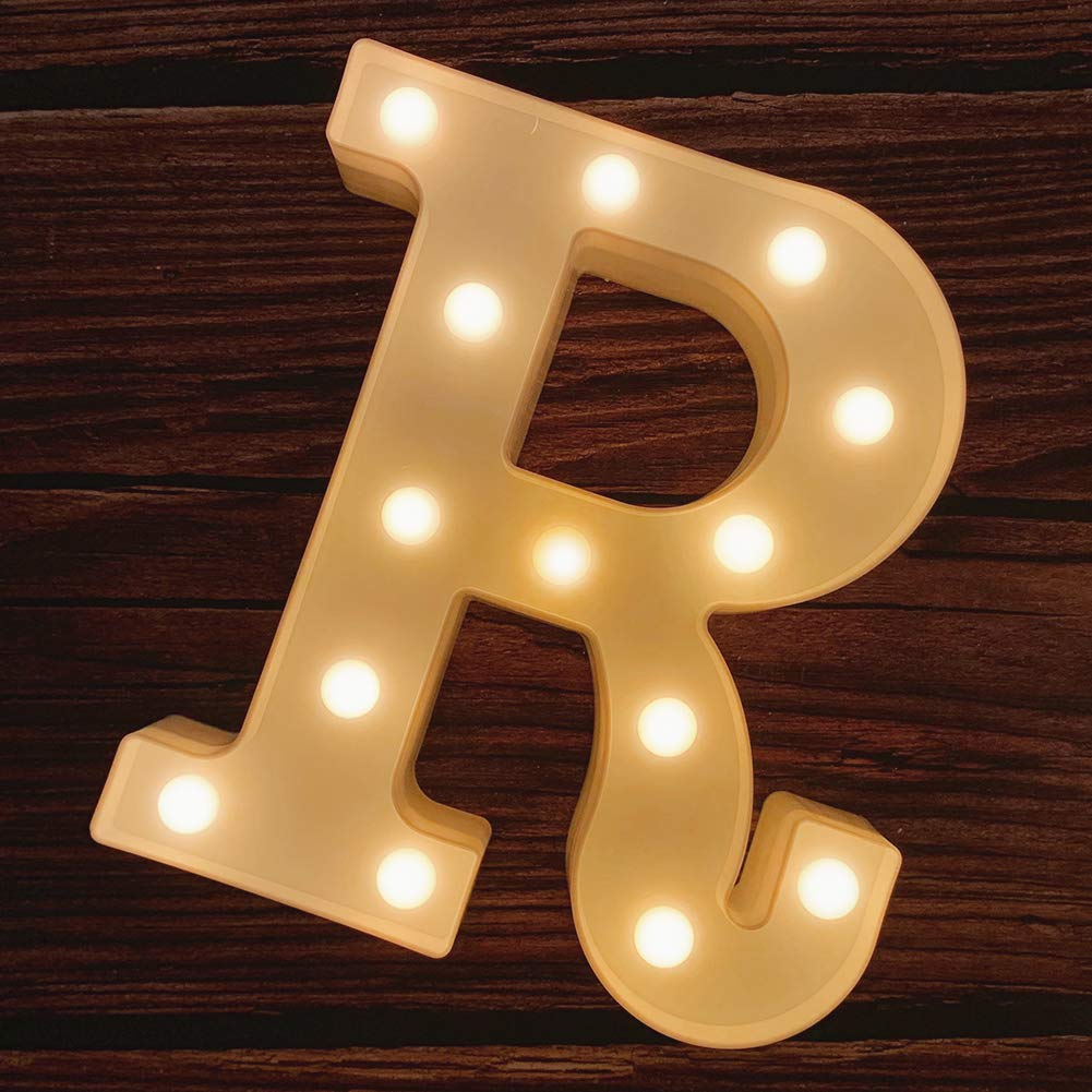 MUMUXI Marquee Light Up Letters | Large Light Up Numbers | Battery Powered and Bright with Every Letter of the Alphabet | For Wedding, Birthday, Party, Celebration, Christmas or Home Decoration (0) BST220