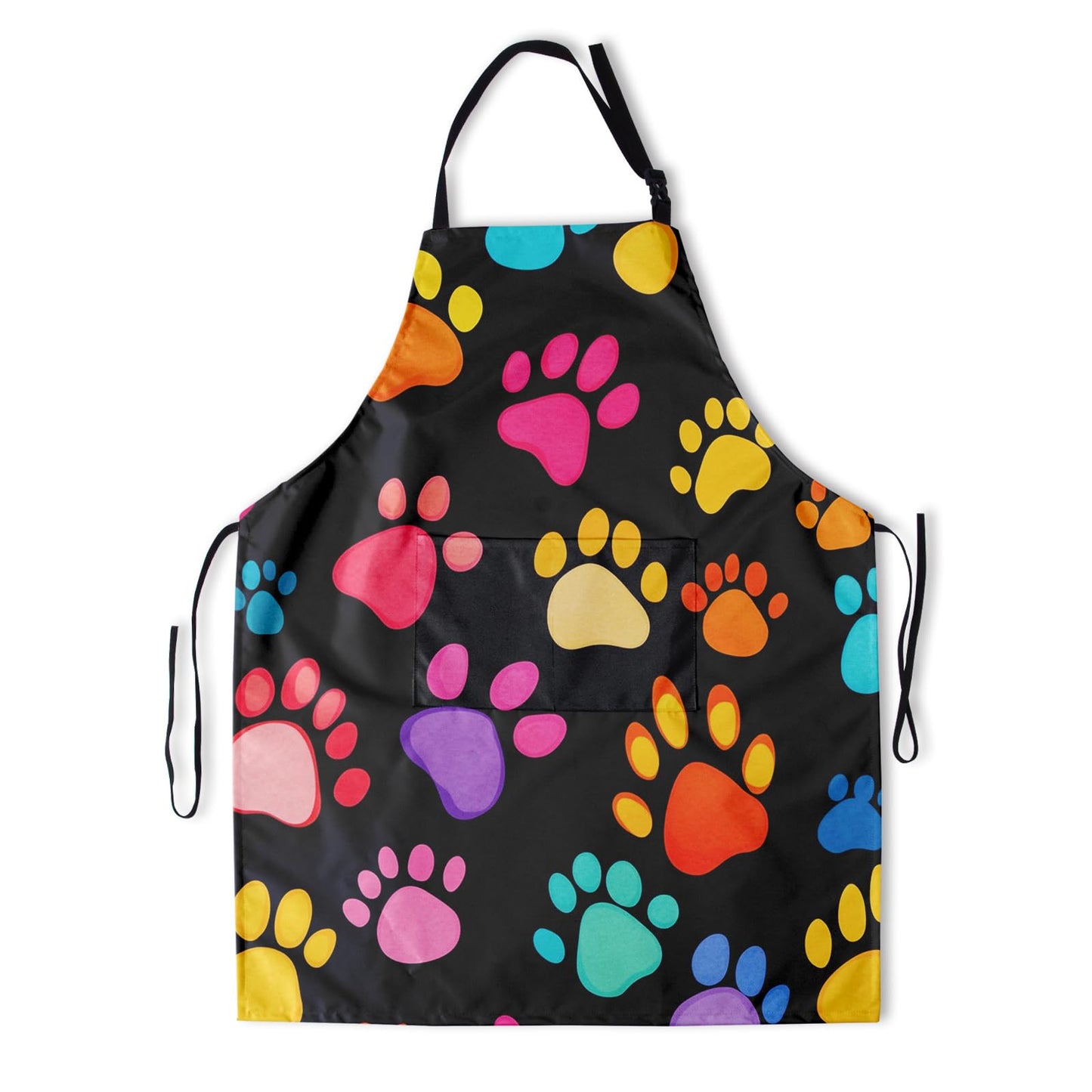 Art Apron with Pocket for Women Men | Kitchen Aprons Chef Apron for Cooking Baking BBQ Painting Gardening BST202