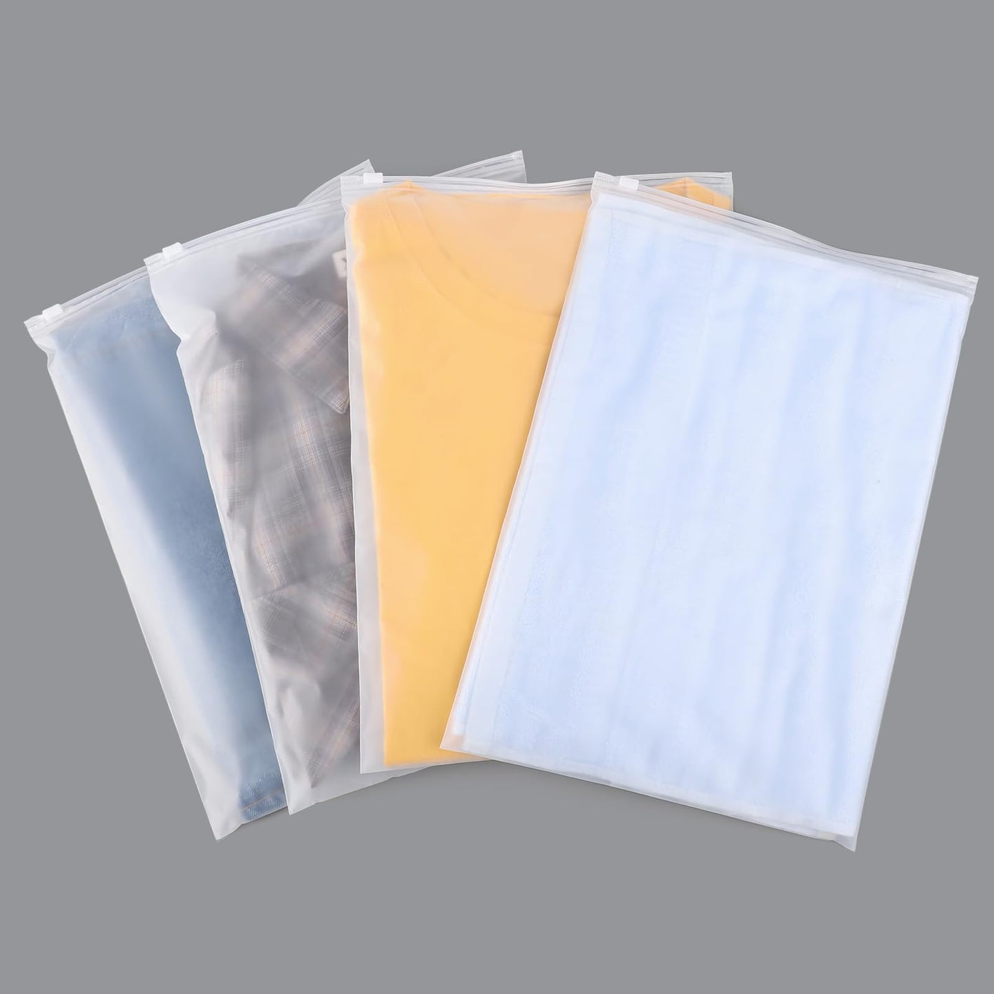 Clear Swimsuit Storage Bags, Clear Shirt Packaging Bags for Bikini, Swimwear, Bathing Suit Storage, 12x8 inch, Pack of 50, Waterproof, 3 Mil BST220
