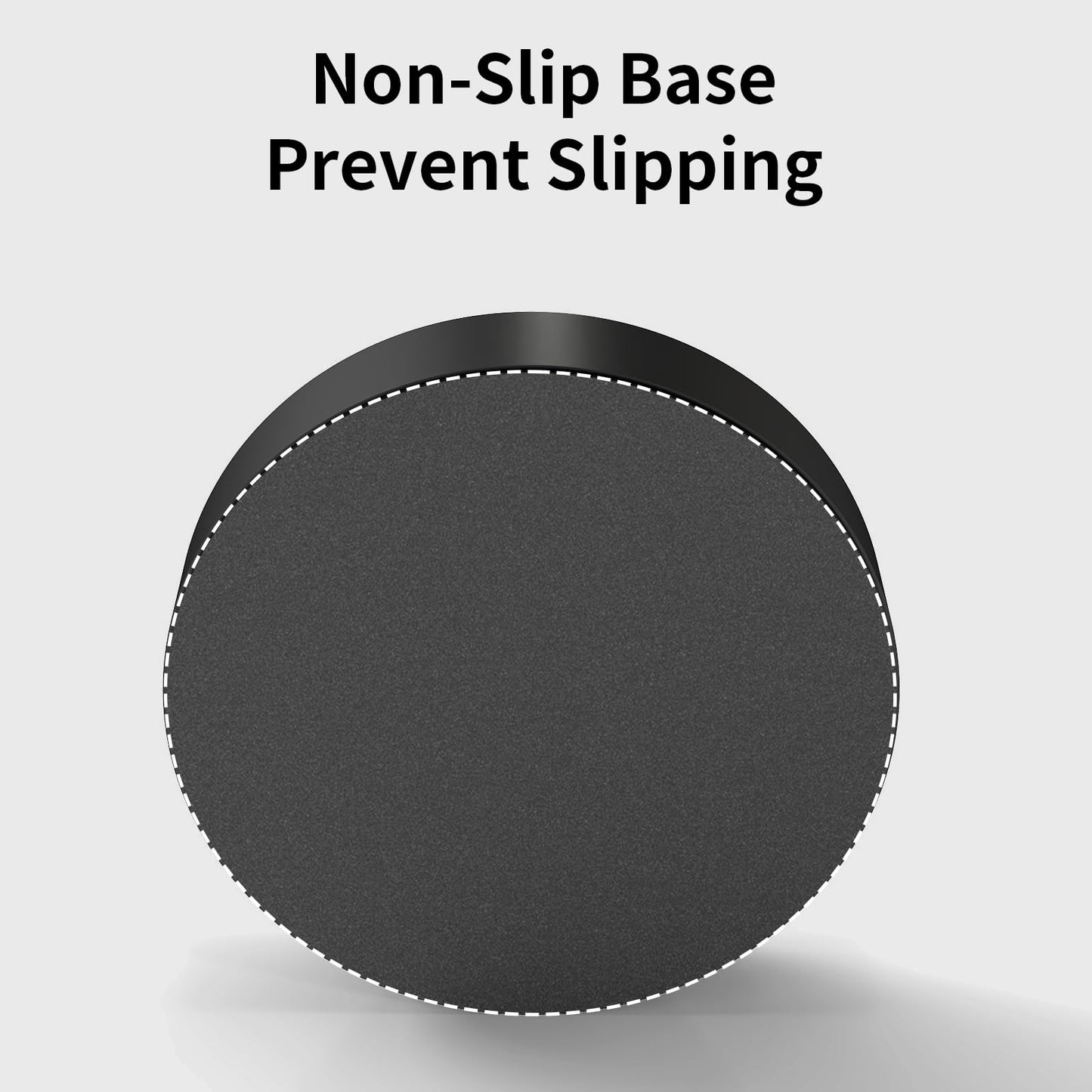 STWWO Paper Towel Holder Countertop, Freestanding Paper Towel Holder, Black | Paper Roll Holder with Anti Slip Weighted Base, Stainless Steel Heavy Duty Papertowel Holder, Kitchen Roll Holder BST326H