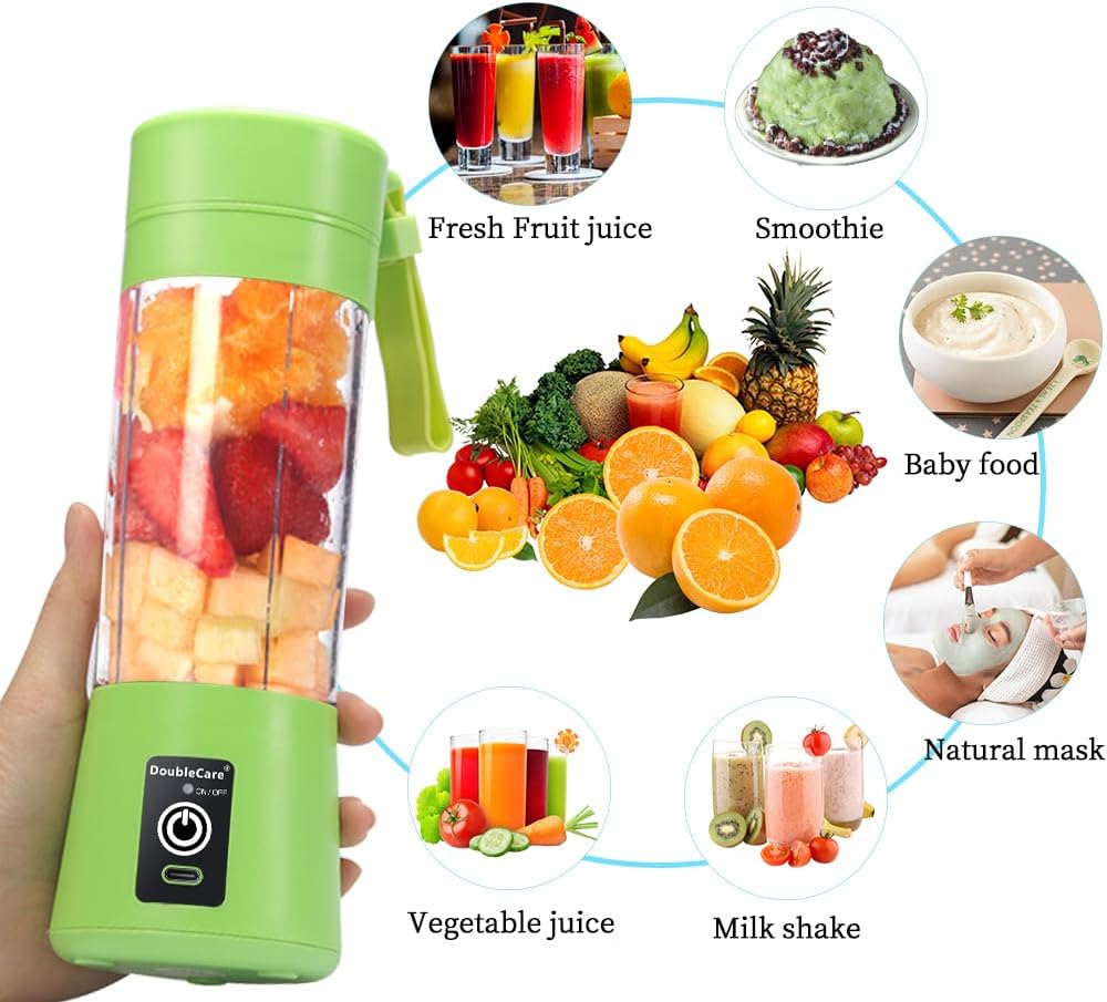 Portable and Rechargeable Battery Juice Blender 92