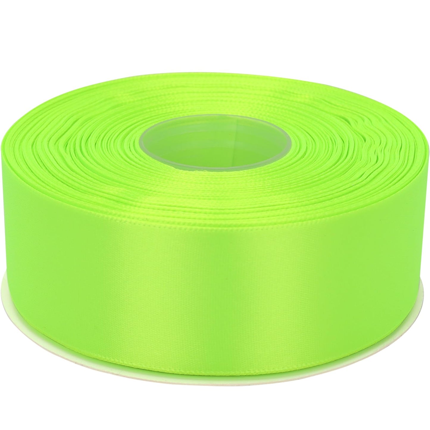 1-1/2 Inch Single Face Polyester Ribbon, 50 Yards Bulk Roll (Orange)–Wrinkle-Resistant Craft Ribbon for Gift Wrapping, Wedding Decor, DIY Projects BST220