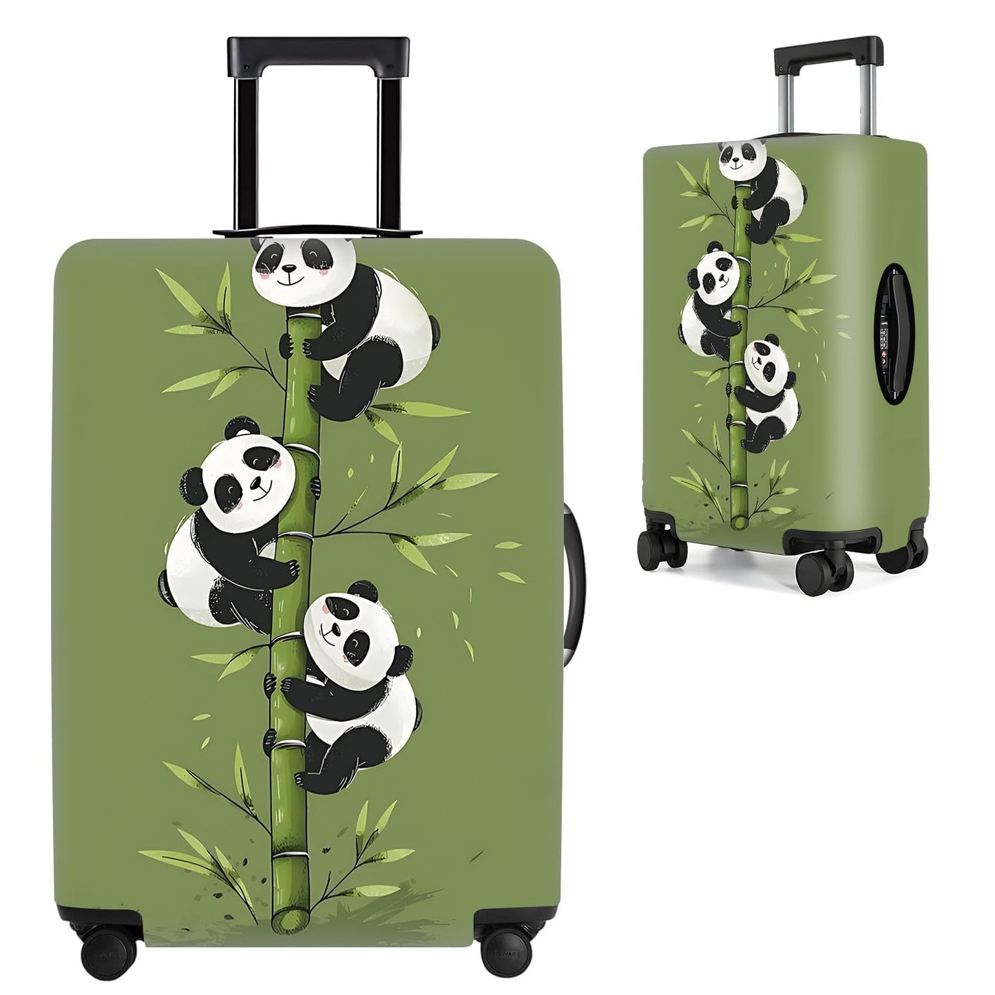 Colorful Abstract Art Luggage Cover – Vibrant Woman Face Design Suitcase Protector – Fits 32 to 34 Inch Travel Luggage,XL BST202