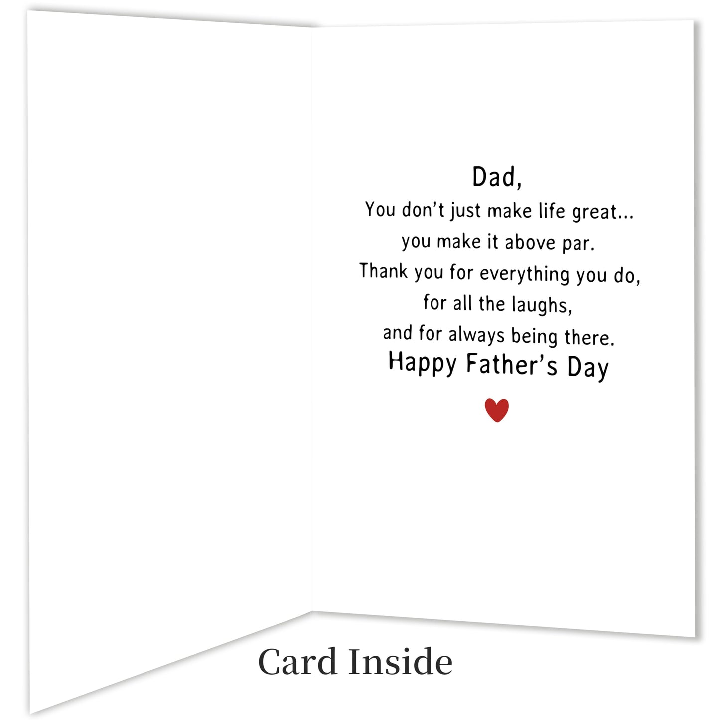 Fathers Day Card,Fathers Day Cards Gifts Decorations for Dad from Daughter Son,Happy Father's Day Cards Gifts Ideas with Envelope,Funny Sweet Dad Card BST220