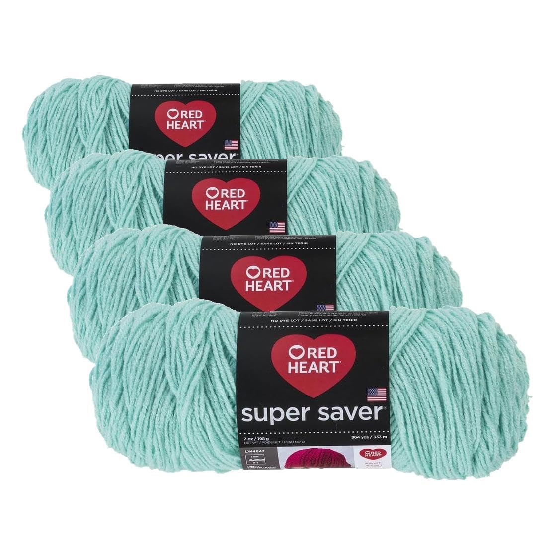 RED Heart Super Saver Yarn, Carrot BST326L