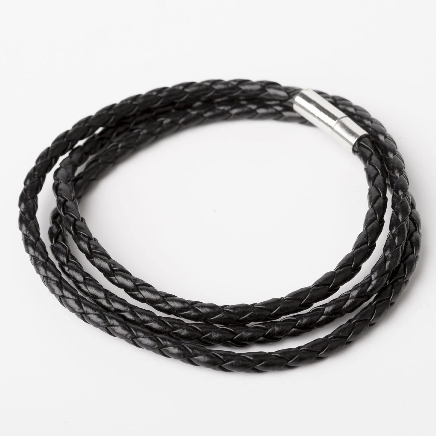 uxcell Leather Cord, 2.2 Yards 4mm Dia Braided String Strip for Purse Handbag Shoelace DIY Crafts Bracelet Making, Yellow BST326L