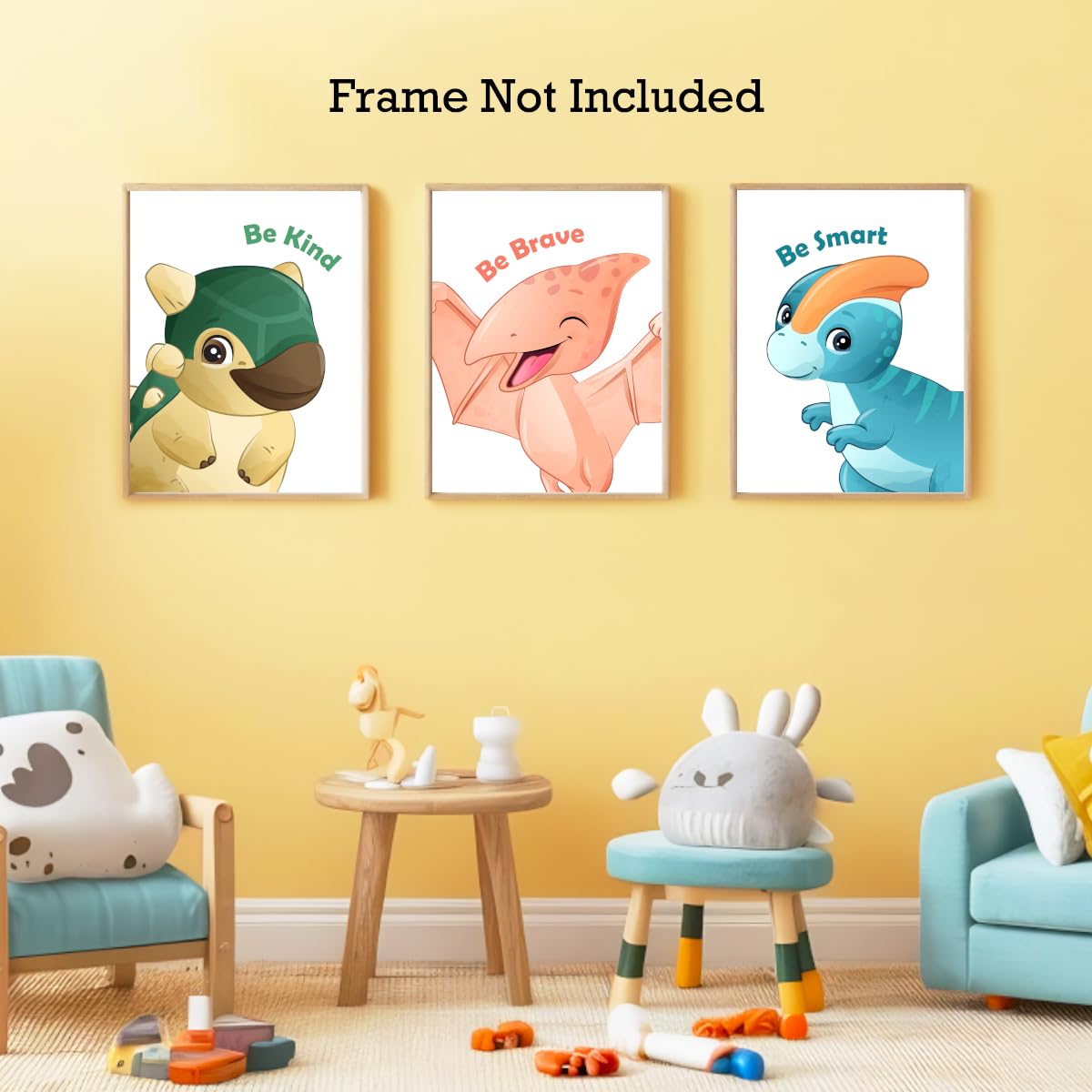 Positive Affirmations Posters for Kids,Inspirational Posters Prints Wall Art for Classroom Nursery Kids Room Home 11x14 Inch Unframed Set of 3 WN420