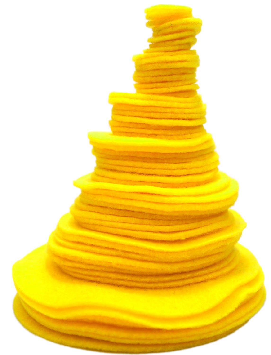 Playfully Ever After Yellow Craft Felt Circles (2 Inch - 44pc) BST220