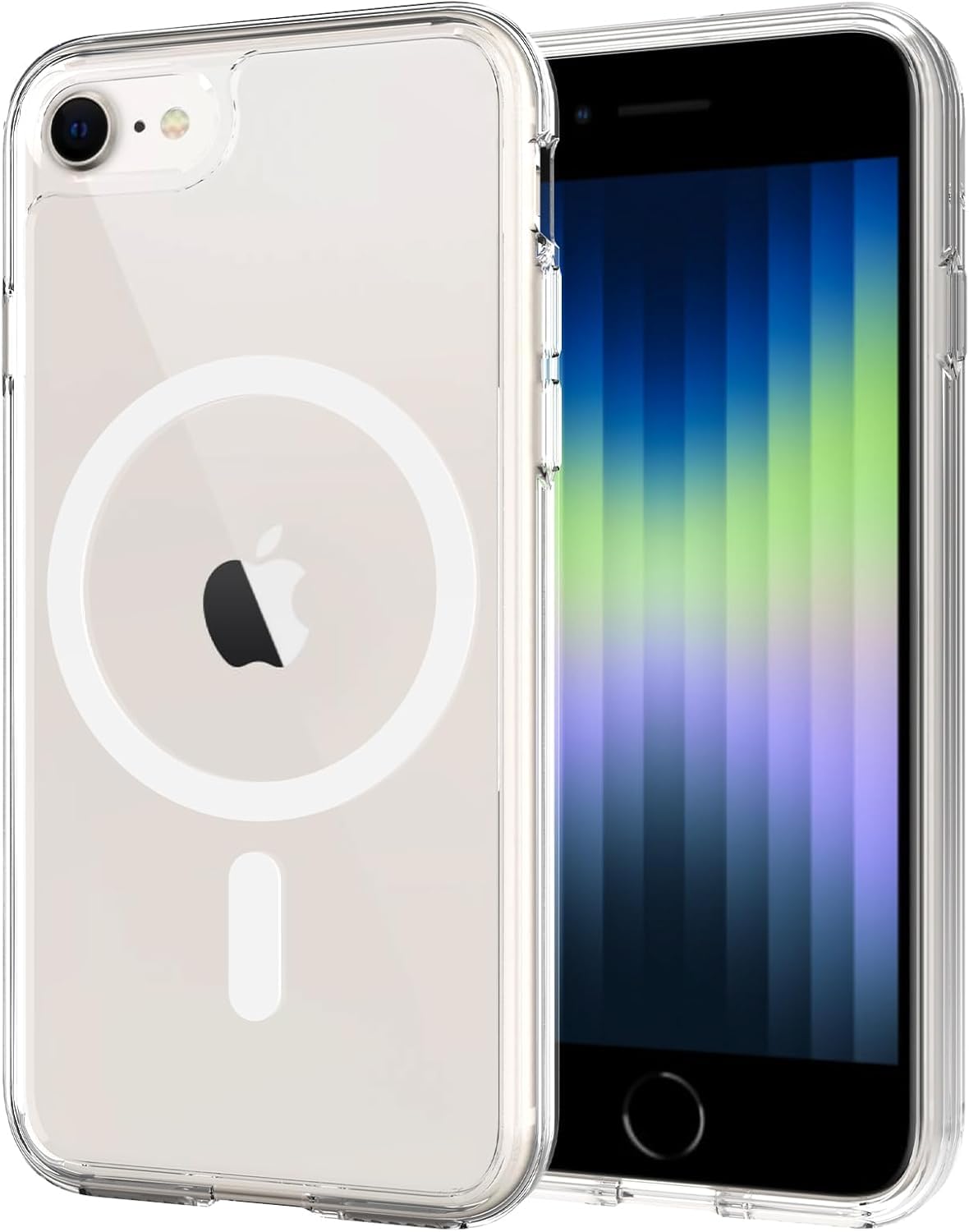 Magnetic for iPhone 17 Air Phone Case, [Compatible with MagSafe], Screen Protector X1, [Military Grade Drop Protection],Matte Finish,Slim,Shockproof,Protective (Black, iPhone 17 AIR) WN420