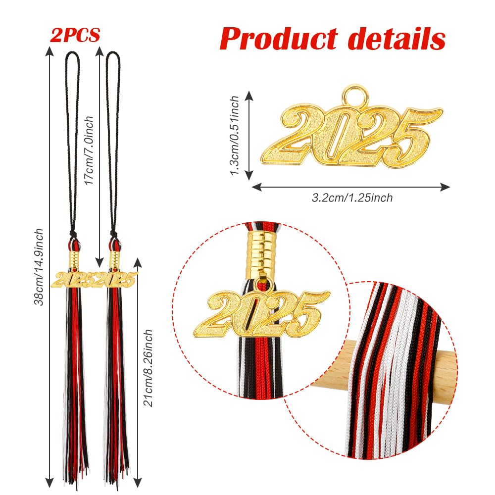 2026 Tassel Graduation 2 Pcs, 2026 Tassel Charm, Green Tassels, Graduation Cap Tassels 2026, Grad Cap Accessories for Graduate Hat Ceremonies Memorial Graduations Decorations BST220