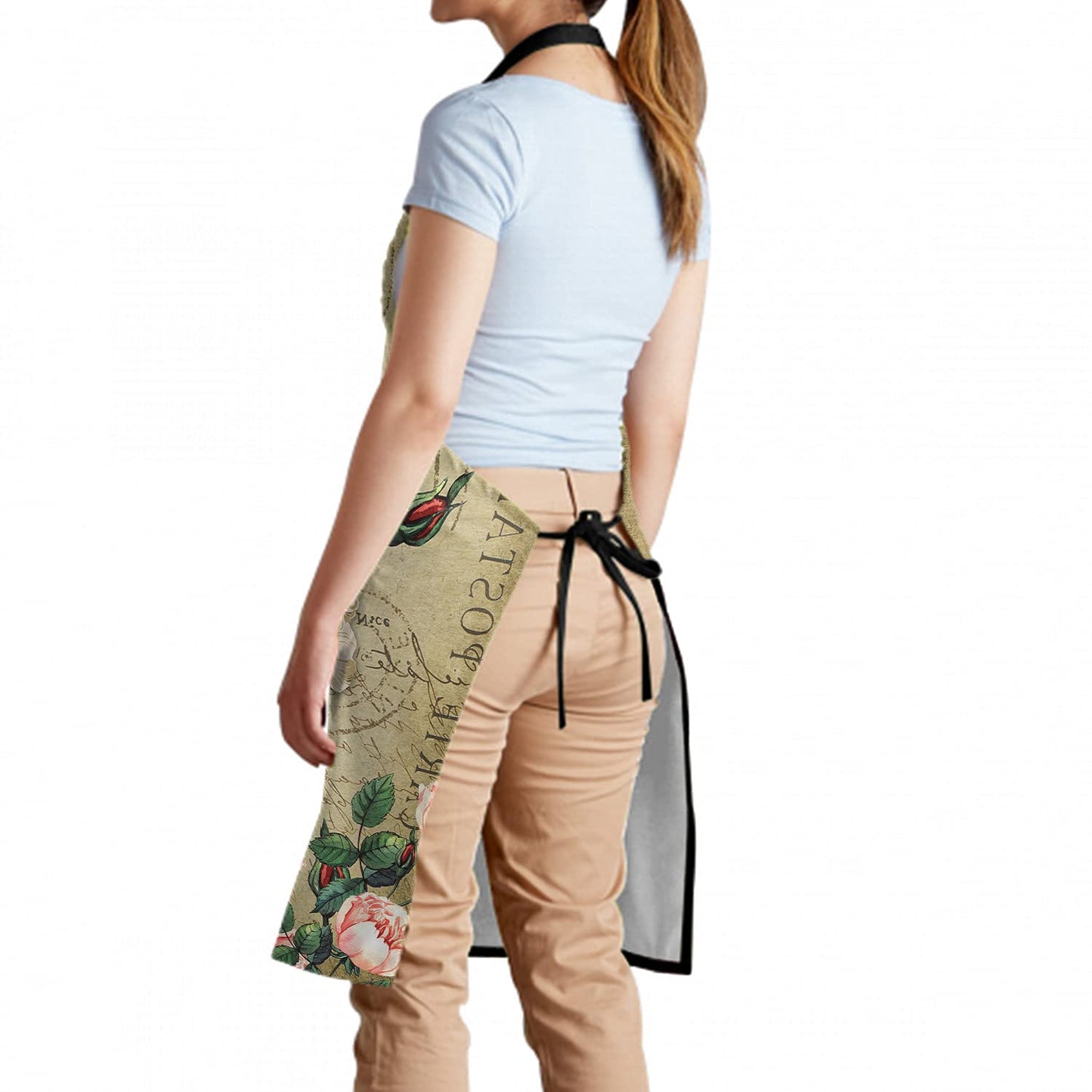 Giwawa Unisex Adult Apron Waterproof Stain Resistant Kitchen Cooking Apron with 2 Pockets for BBQ Grill Painting BST326H