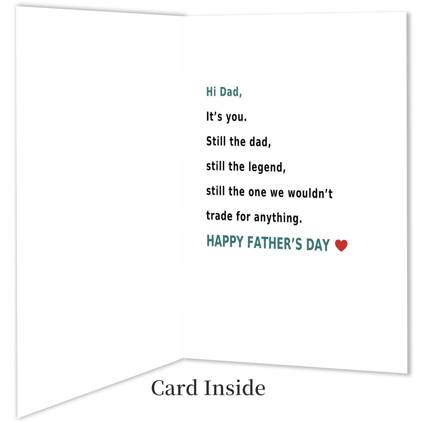 Fathers Day Card Gifts for Husband,Fathers Day Card Gifts from Wife,Happy Father's Day Cards Decorations Gifts For Husband,Heartfelt Appreciation Gift from Wife BST220