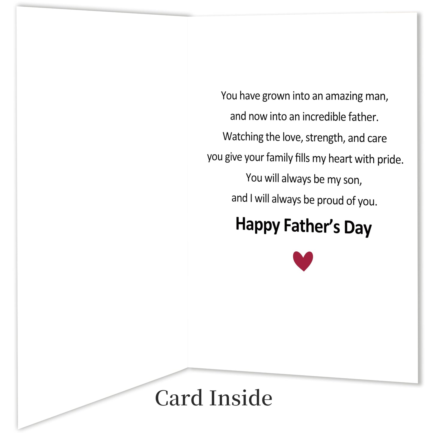 Funny Fathers Day Card for Dad, Father's Day Cards Gifts Decorations from Daughter Son, Happy Fathers Day Card from Cat, Cute Cat Dad Father's Day Decorations Gifts BST220