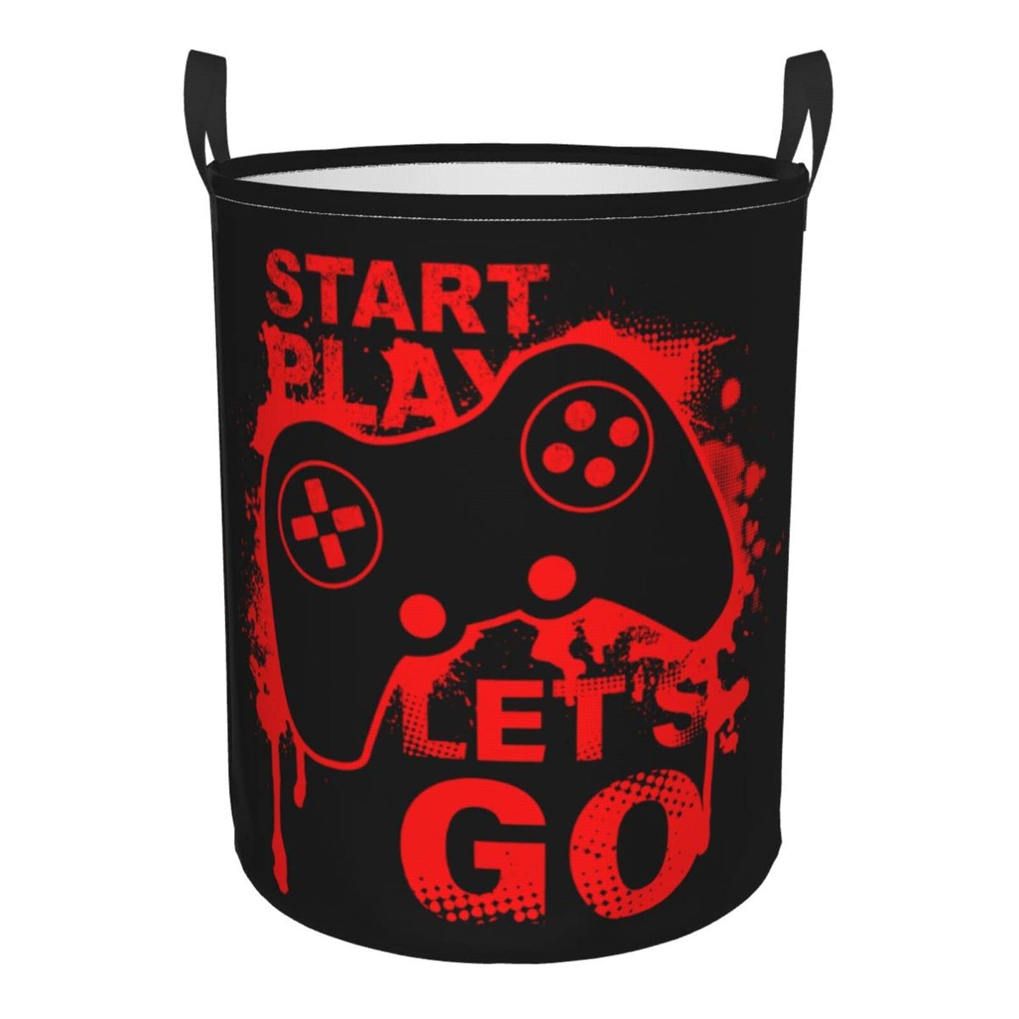 Basketball Round Laundry Hamper Basket Ball Texture Storage Basket Toys Clothes Organizer Bin For Home Bathroom Bedroom Dorm Nursery, 62l BST202