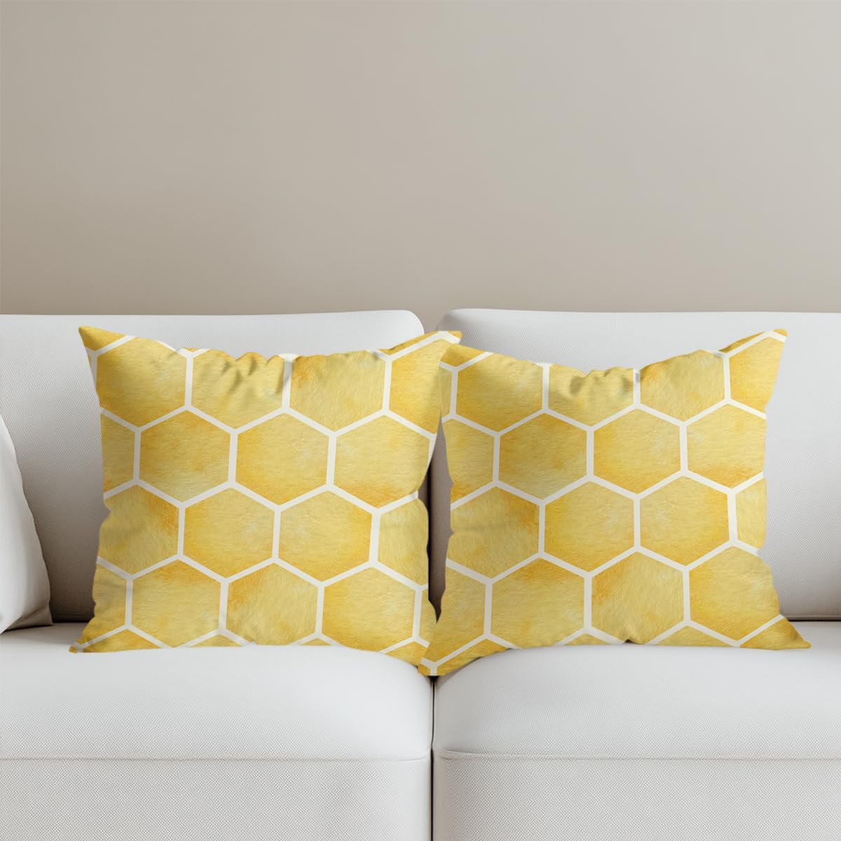 4 PCs Lemon Decor Pillow Covers 18x18, Italian Gifts Throw Pillow Covers | Italy Lemon Pillow Cases Decorative Pillow Protectors Living Room Bedroom Office Home Decor for Cushion Car Bed BST202