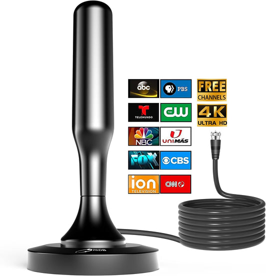 360° Reception Strong Magnetic Bas Digital HDTV Antenna 79