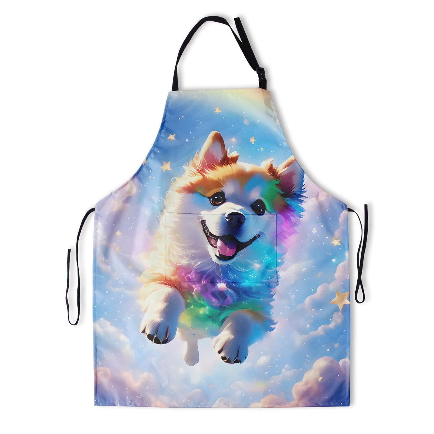 Art Apron with Pocket for Women Men | Kitchen Aprons Chef Apron for Cooking Baking BBQ Painting Gardening BST202