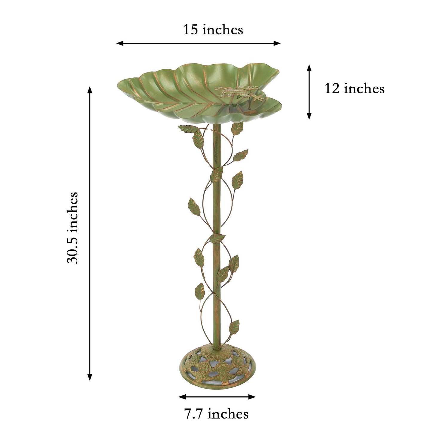 4-in-1 Metal Birdhouse On Poles, Birdhouses for Outdoors Lawn Decor WN420