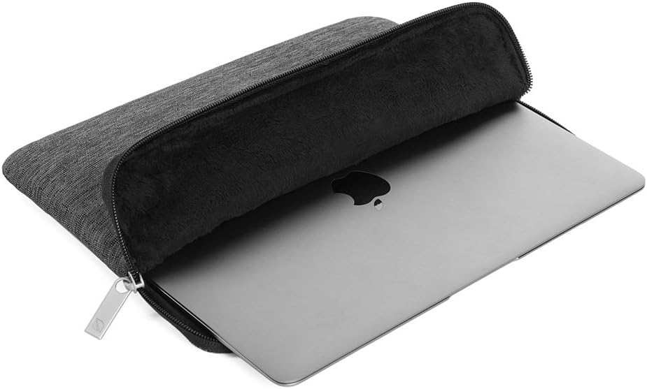Incase CL60675 Slim Sleeve for 12" MacBook, Heather Black