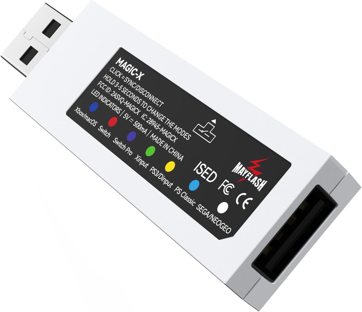 MAYFLASH Magic-X Wireless Bluetooth USB Adapter 40