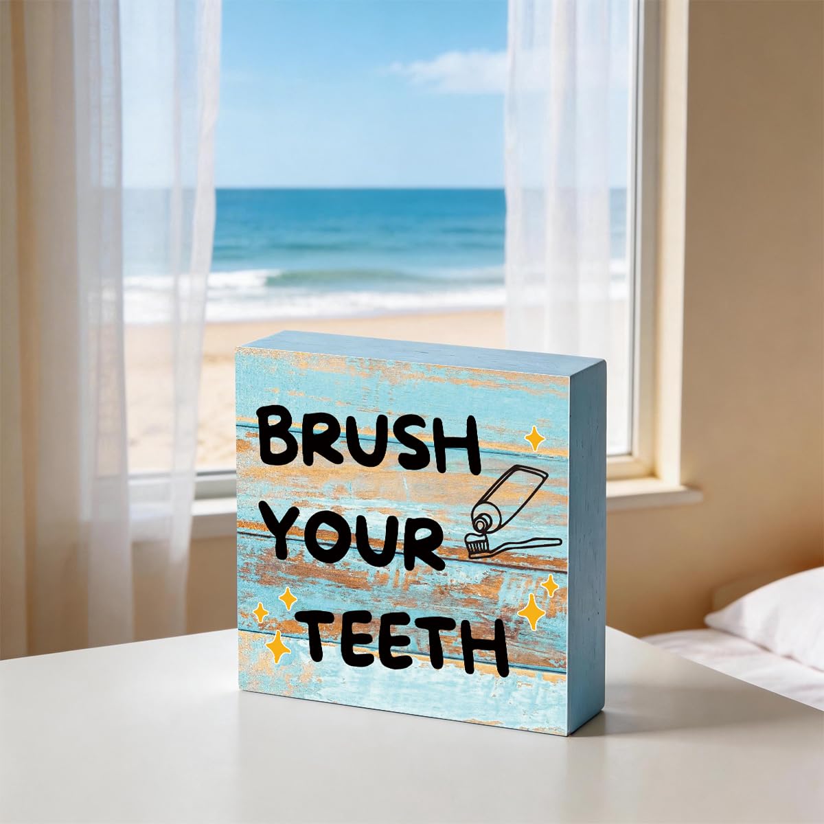 Coffee Sign Decor Sunshine Decorations for Home Office Coffees Station | Coffee Bar Decor Decorations for Home Funny Sun Table Desk Decorations Unique Housewarming Gift Ideas for Women BST202