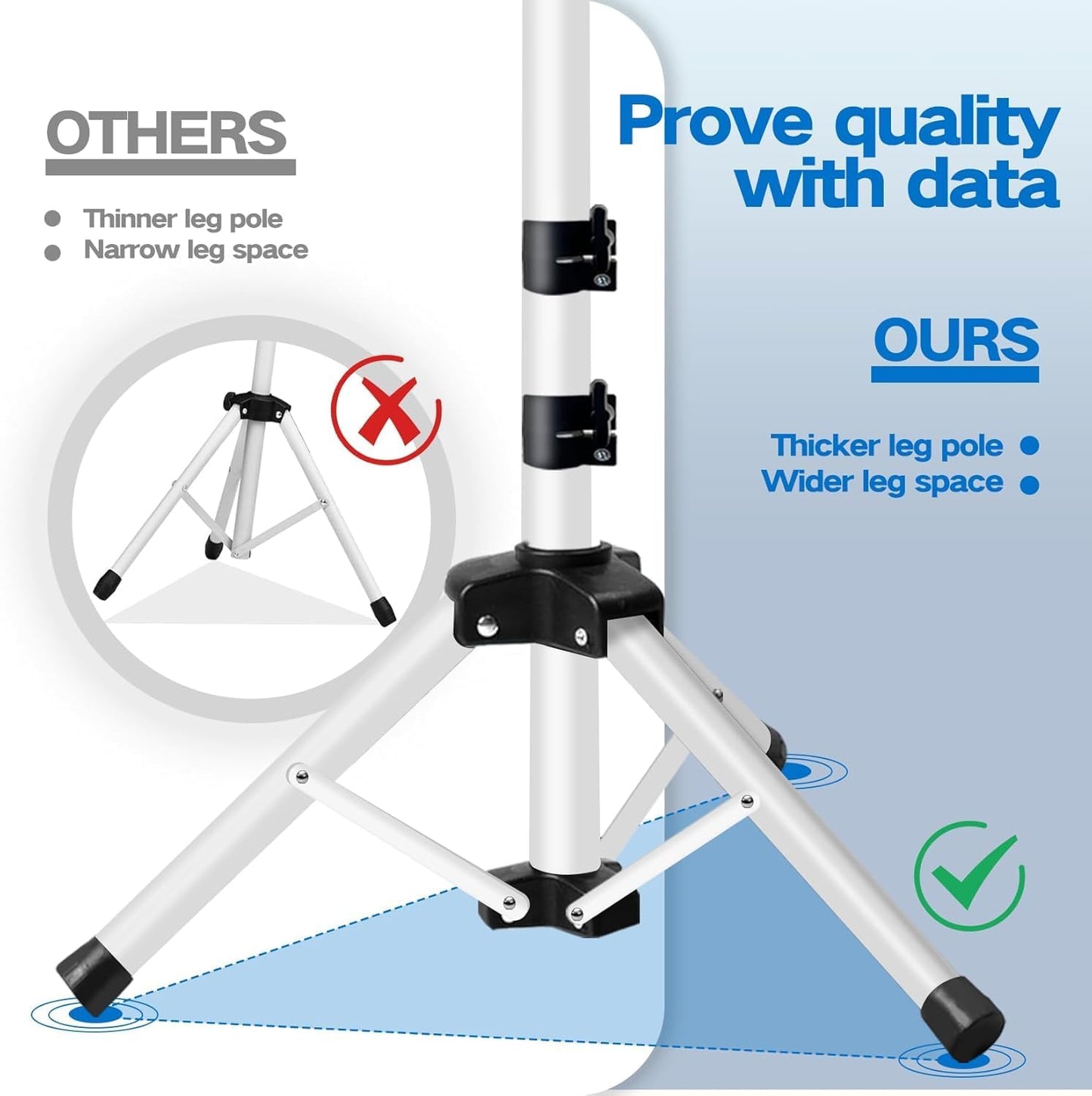 Projector Stand, 22 to 55 Inch Laptop Stand