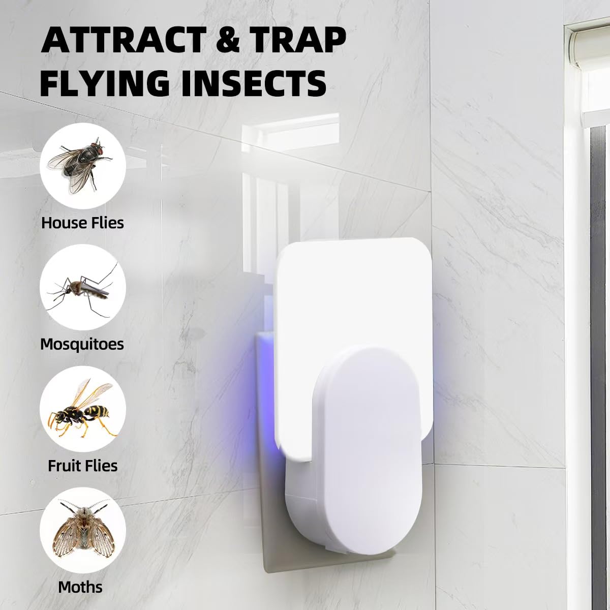36 Pcs Sticky Refill Glue Cards, Compatible with Safer Home SH502, Dynatrap DT3005W-DS3, DT23005-06, Targets Moth, Fly, Mosquito, Gnat and More, Safe and Super Sticky (Matcha Green) WN420