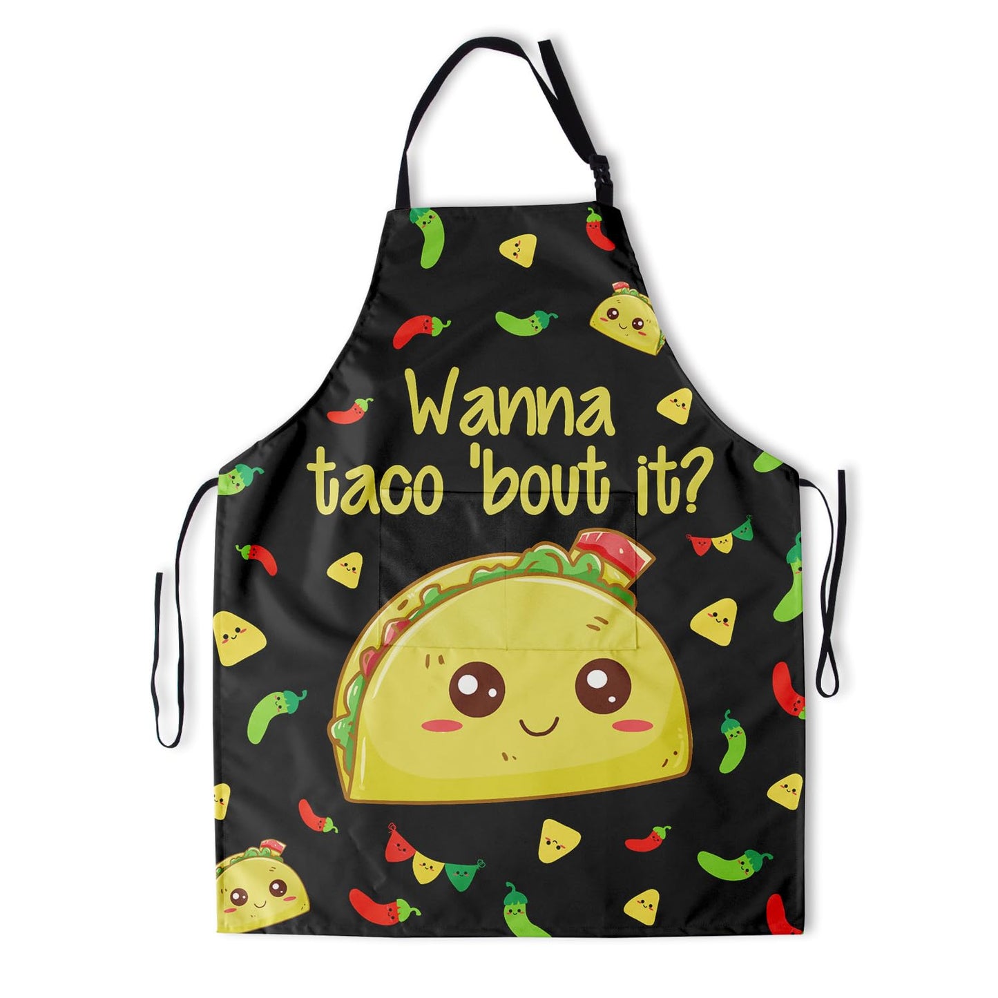Giwawa Unisex Adult Apron Waterproof Stain Resistant Kitchen Cooking Apron with 2 Pockets for BBQ Grill Painting BST326H