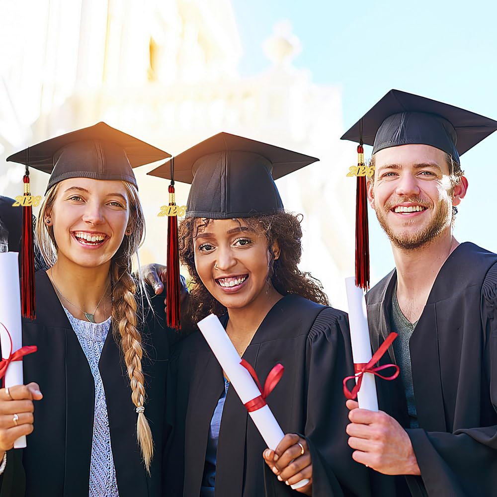 2026 Tassel Graduation 2 Pcs, 2026 Tassel Charm, Green Tassels, Graduation Cap Tassels 2026, Grad Cap Accessories for Graduate Hat Ceremonies Memorial Graduations Decorations BST220