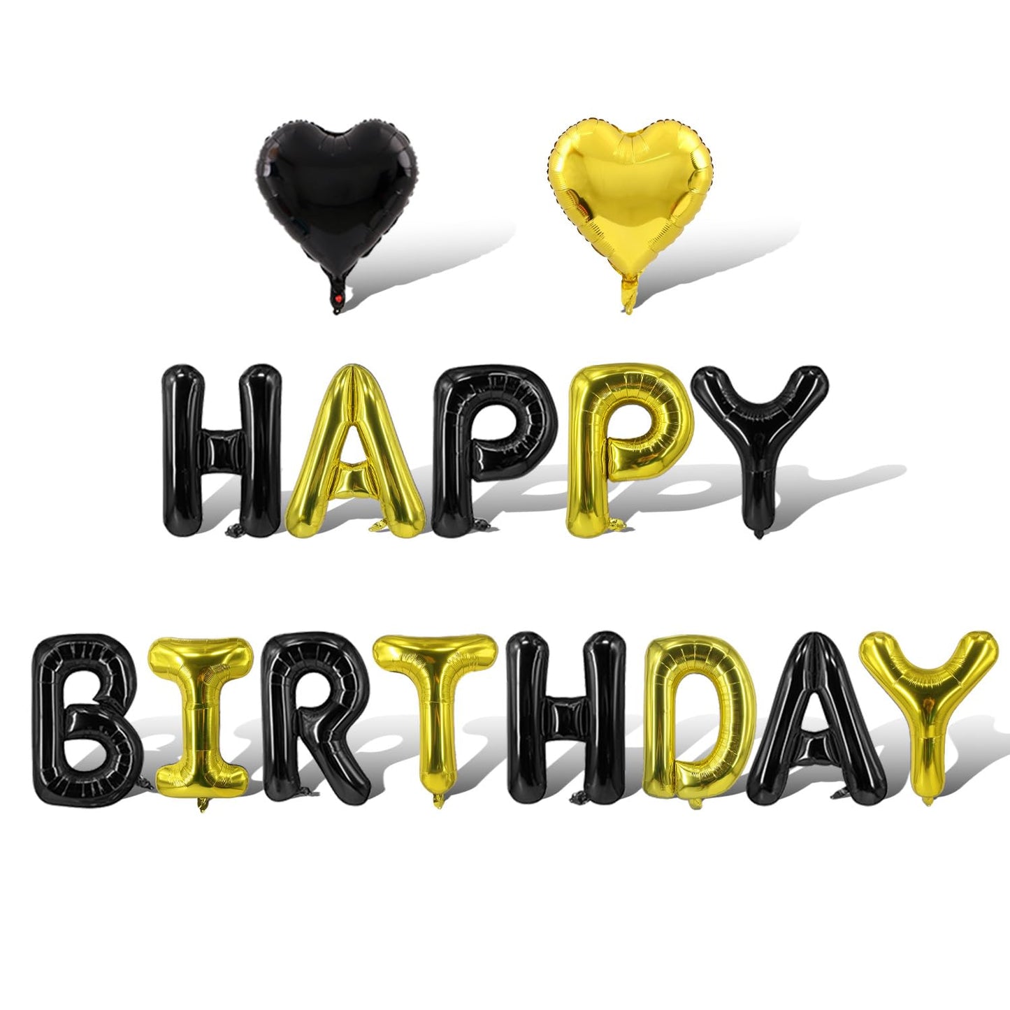 Green Happy Birthday Balloons Banner Foil Balloons Letters Banner Balloon for Green Themed Party Decoration Supplies Christmas Birthday Decoration Decor Ballons Arch Kits Party Balloon Set 15pcs BST326L